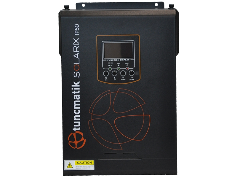 Tuncmatik Solarix 1 kW MPPT 50 A şarj off grid Solar invertör (1p50)